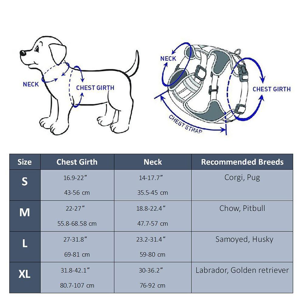 Pet Ninja Front Range Harnais pour Chien