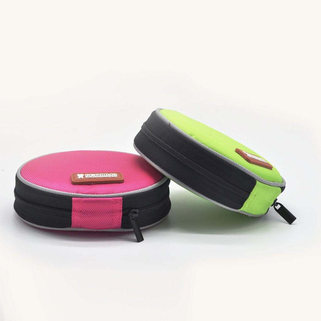 Premium Gamelle Duo de Voyage Pliable en Silicone pour Animaux