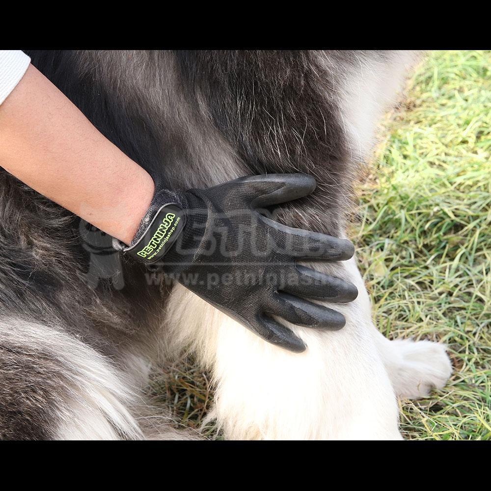 Gants de Toilettage Massage pour des Chats, Chiens et Chevaux, Nettoyage Facile/Livraison Gratuite