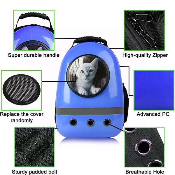 Sac à Dos Astronaute de Transport pour Chat