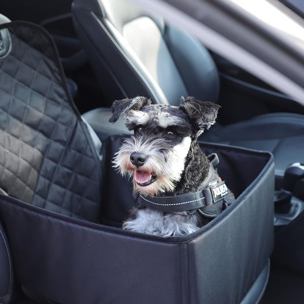 Panier Voiture/Protection de Siège Individuelle pour Animaux, Livrée avec une ceinture de sécurité pour chien GRATUITE !