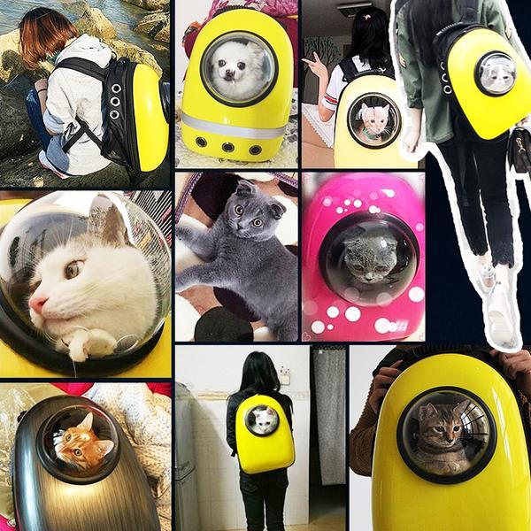 Sac à Dos Astronaute de Transport pour Chat
