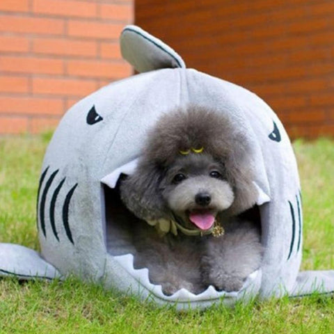 Niche en Forme de Requin de Haute Qualité pour Chien / Chat