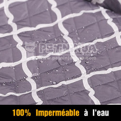 Protection de Canapé 2/3 Places, Réversible Anti-dérapant pour Animaux de Compagnie