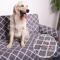 Protection de Canapé 2/3 Places, Réversible Anti-dérapant pour Animaux de Compagnie